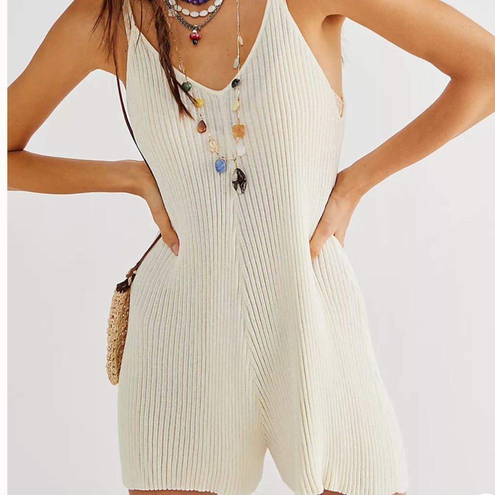 Free people beach Nola sweater romper